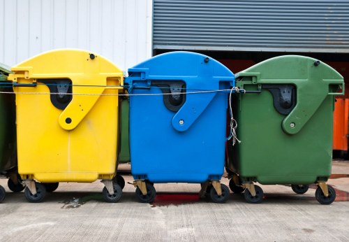 Central London skyline with furniture disposal services